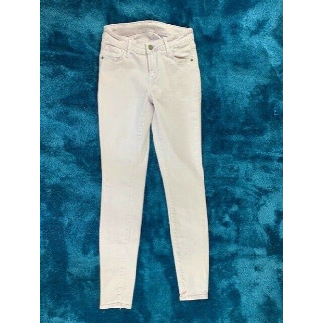 Old Navy Womens Jeans Size 27 X 29 Lavender Stretch Skinny